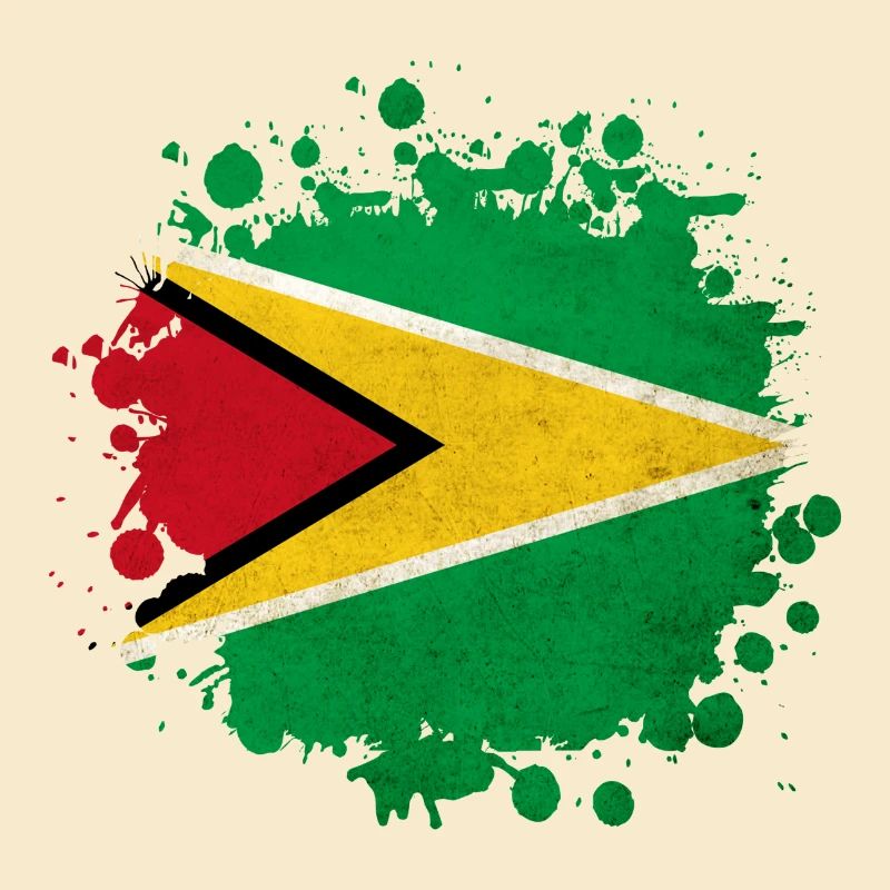 blob drapeau de la Guyane