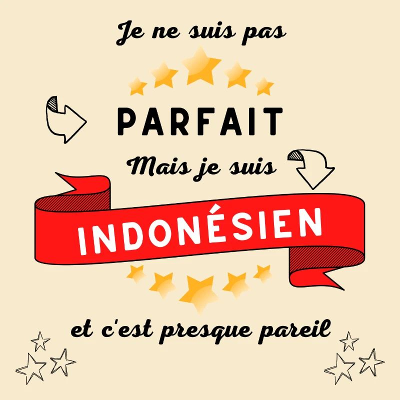 Ich bin nicht perfekt, aber ich bin Indonesier