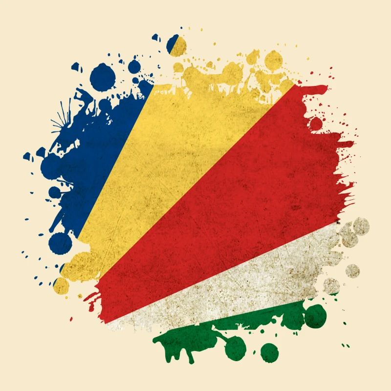 Design du drapeau des Seychelles Blob