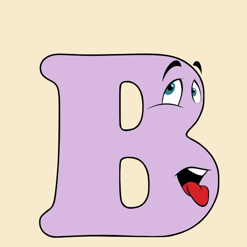 B