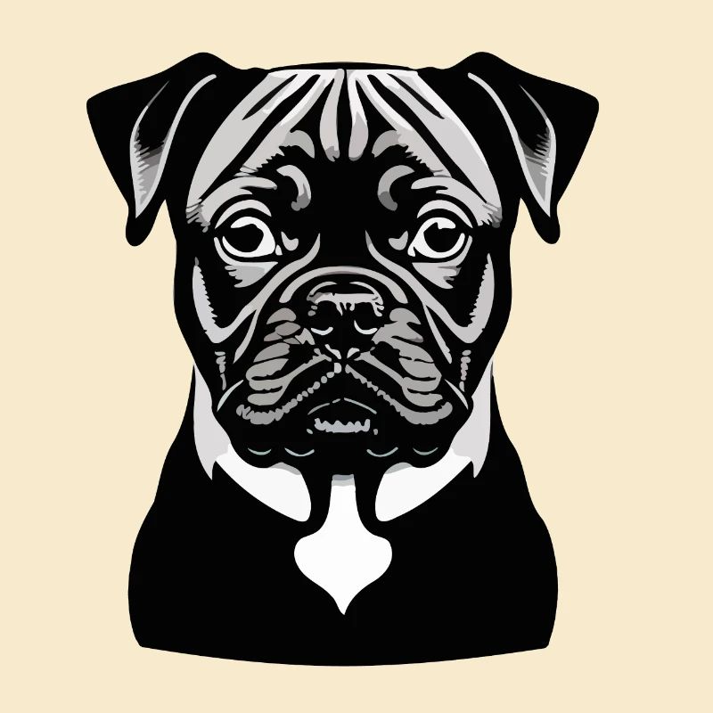 Chien, chiot, bouledogue