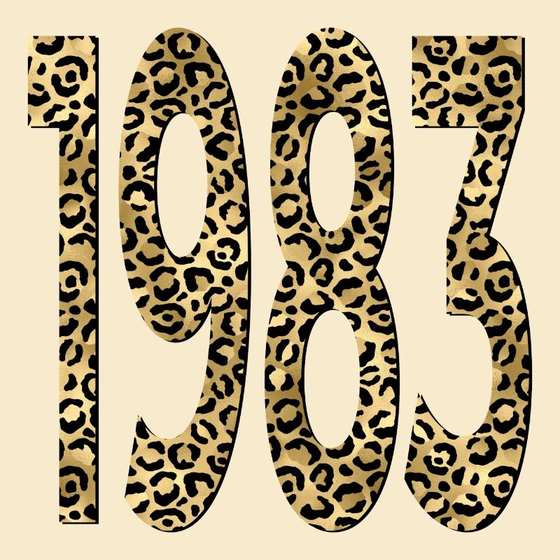 Numéro 1983 - Imprimé Léopard - Anniversaire