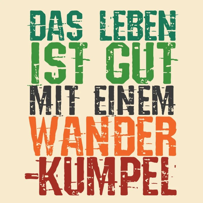 Wanderwege Wanderer Statement Klettern Wandern