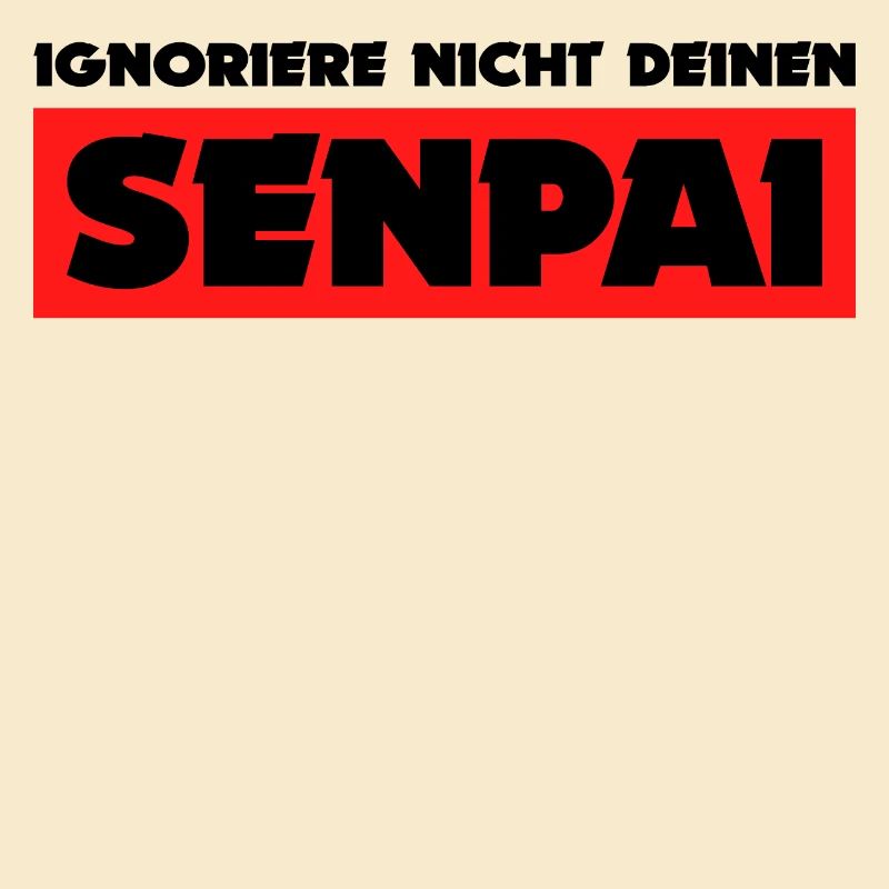 Senpai Statement Mangastyle Anime Japan Comic