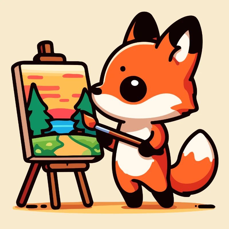 Fox Palette: Der Waldmaler
