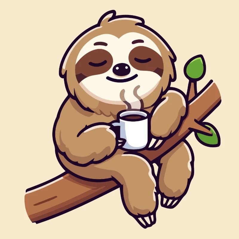 Sloth Sipper : la chaise longue tranquille