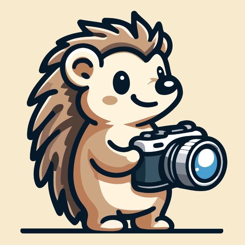 Instantané Hérisson : Le copain Shutterbug