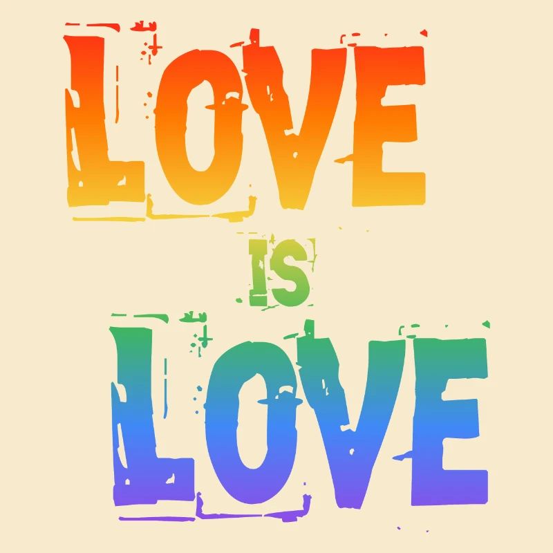 Liebe ist Liebe Regenbogen