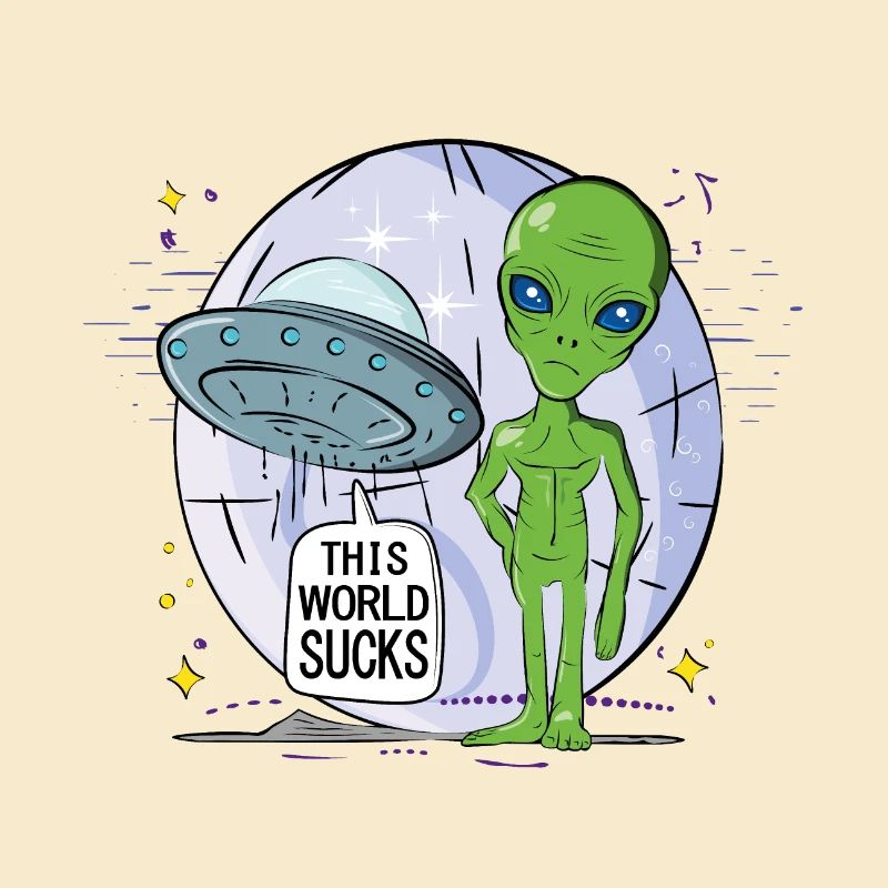 Vision d'un Alien : Pas de Base sur Terre