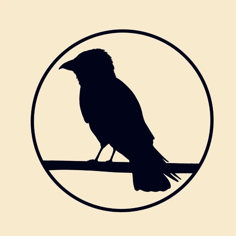 Corbeau sur une branche