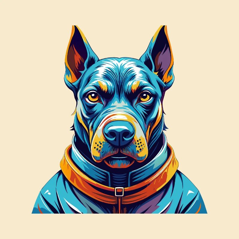 Thai Ridgeback Hunderasse Bunte Karikatur Kawaii