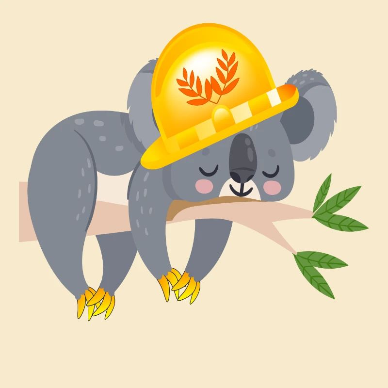 HANDWERKER KOALA BÄR