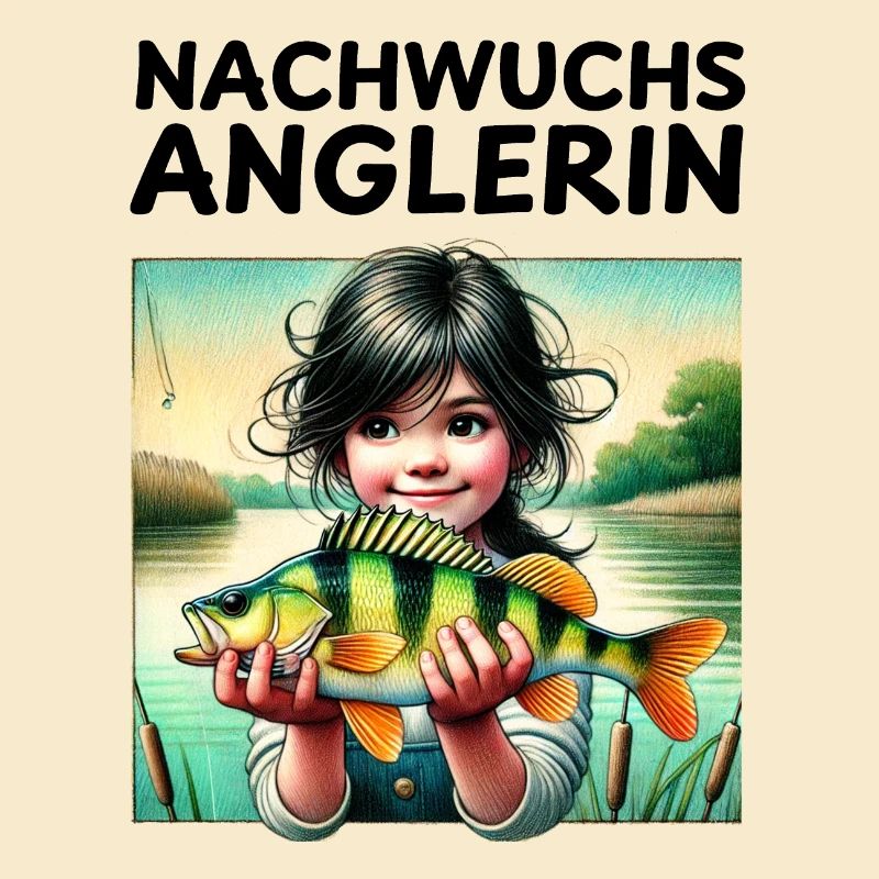 Nachwuchs Anglerin