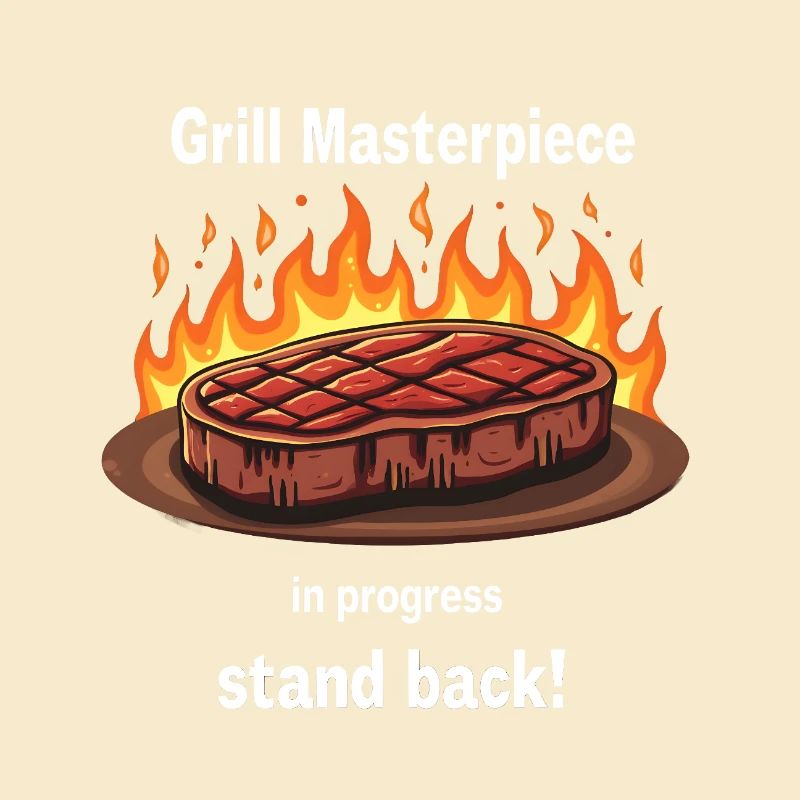 Grill Masterpiece in Progress