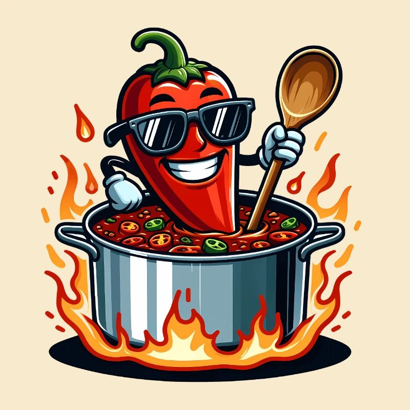 Kochen mit Feuer
