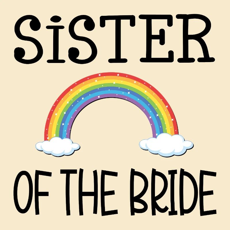 REGENBOGENSCHWESTER DER BRAUT
