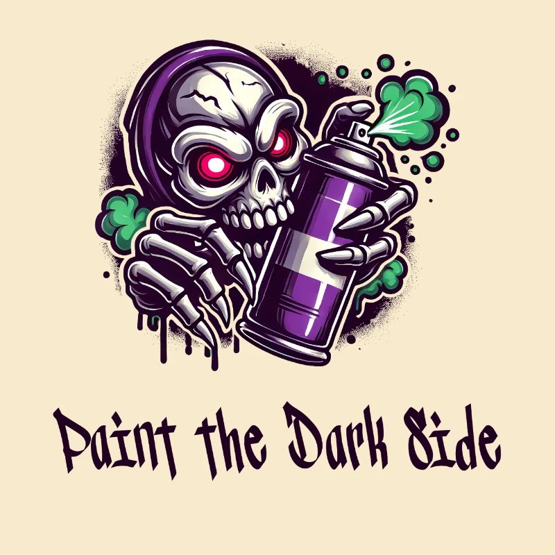 Die dunkle Seite malen