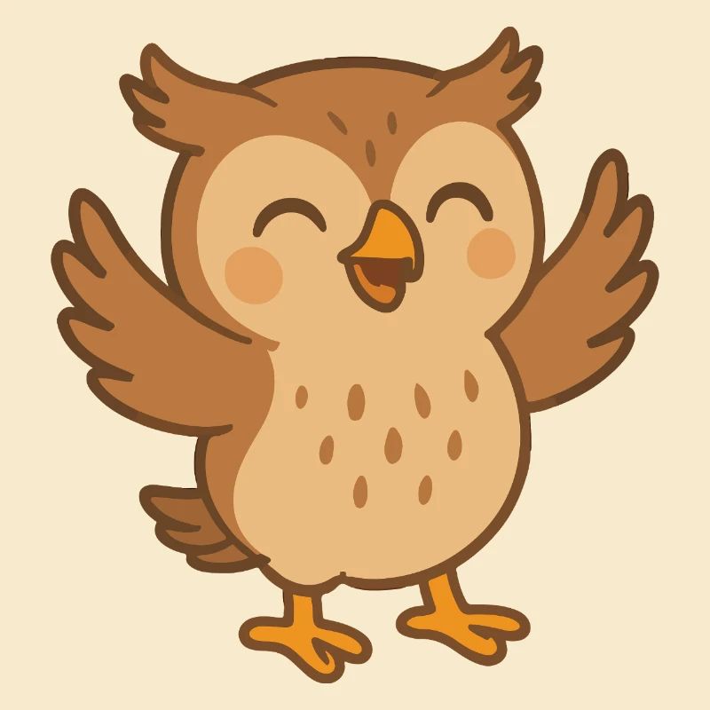 Cheerful Feather Friend