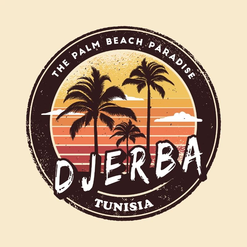 Djerba Tuneisen Palm Tree Design