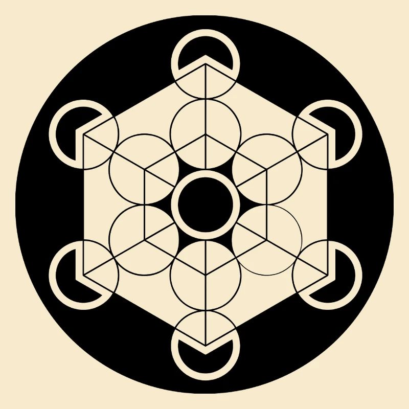 Crop circle cube de Metatron