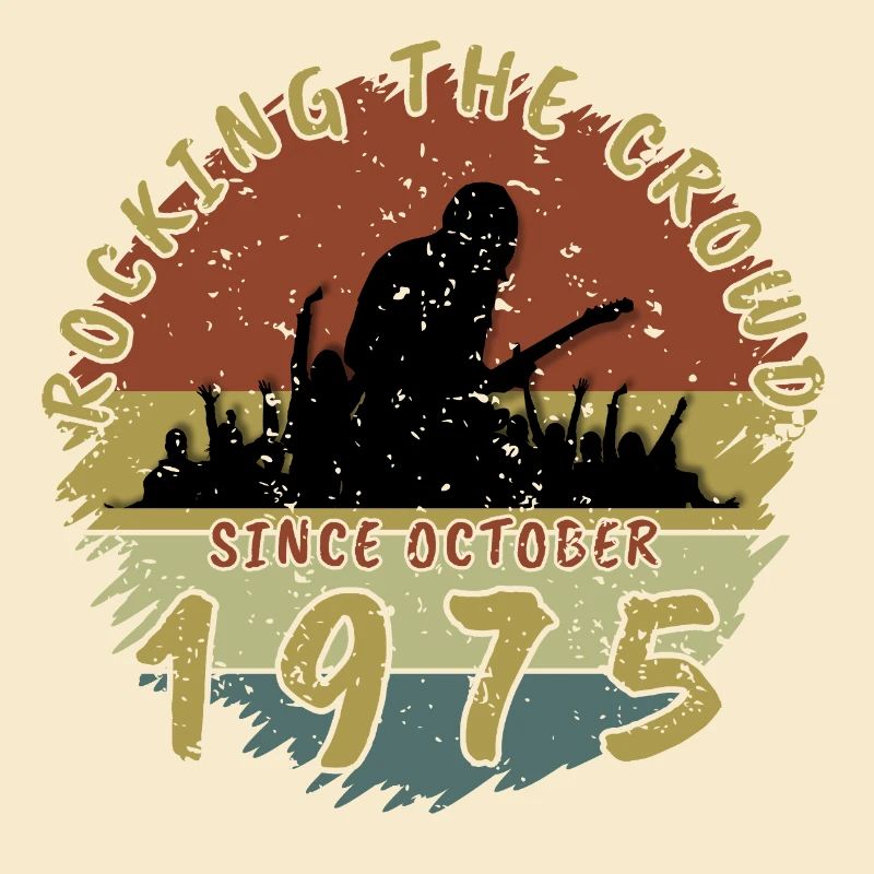 50. Geburtstag Rocking the crowd GIT 10/1975
