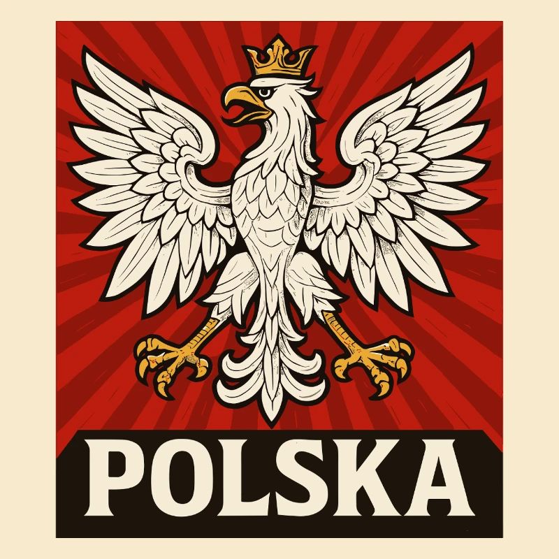 Pologne Polska aigle drapeau drapeau épique cadeau