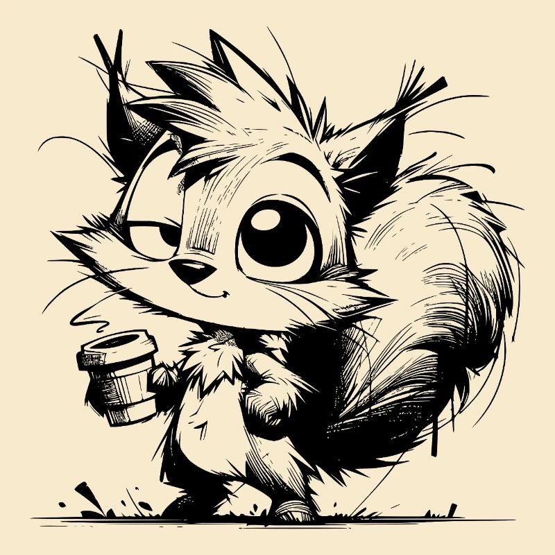 Squirrel another coffee? Always bring it on