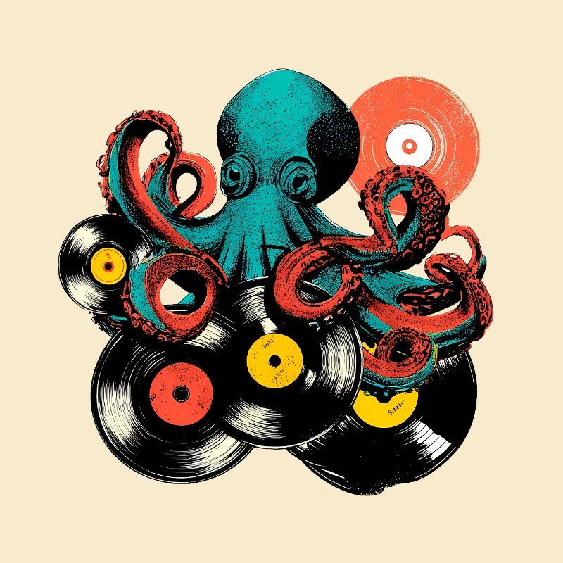Mix vinyle Octopus