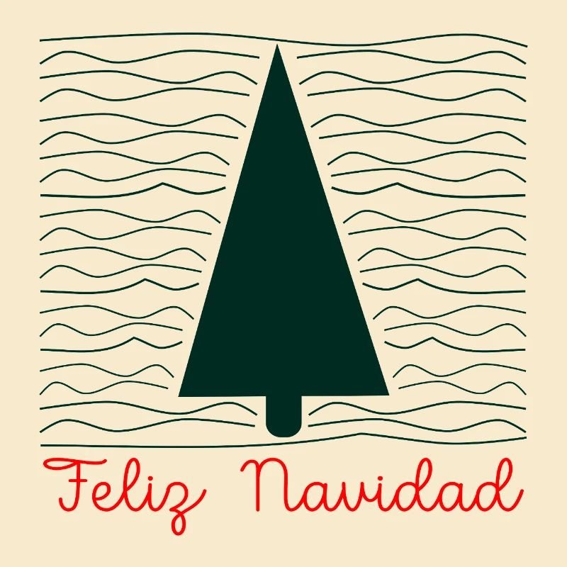 Souhaits de Noël minimalistes
