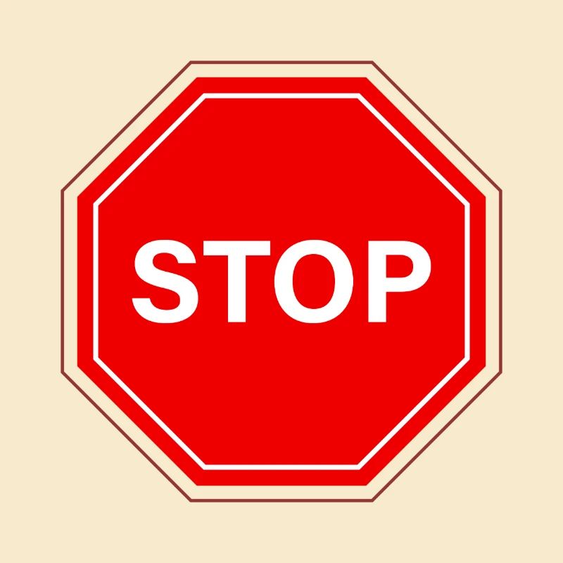 Panneau stop