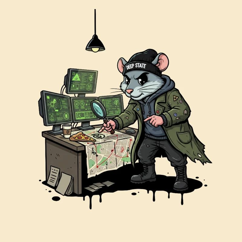 Hacker Rat Détective Deep State Tracking