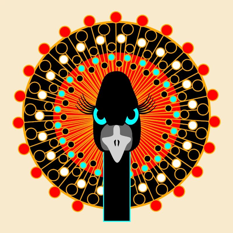 Oiseau avec attitude