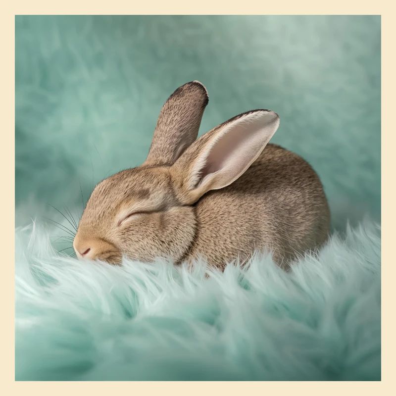Rêves néon de lapin