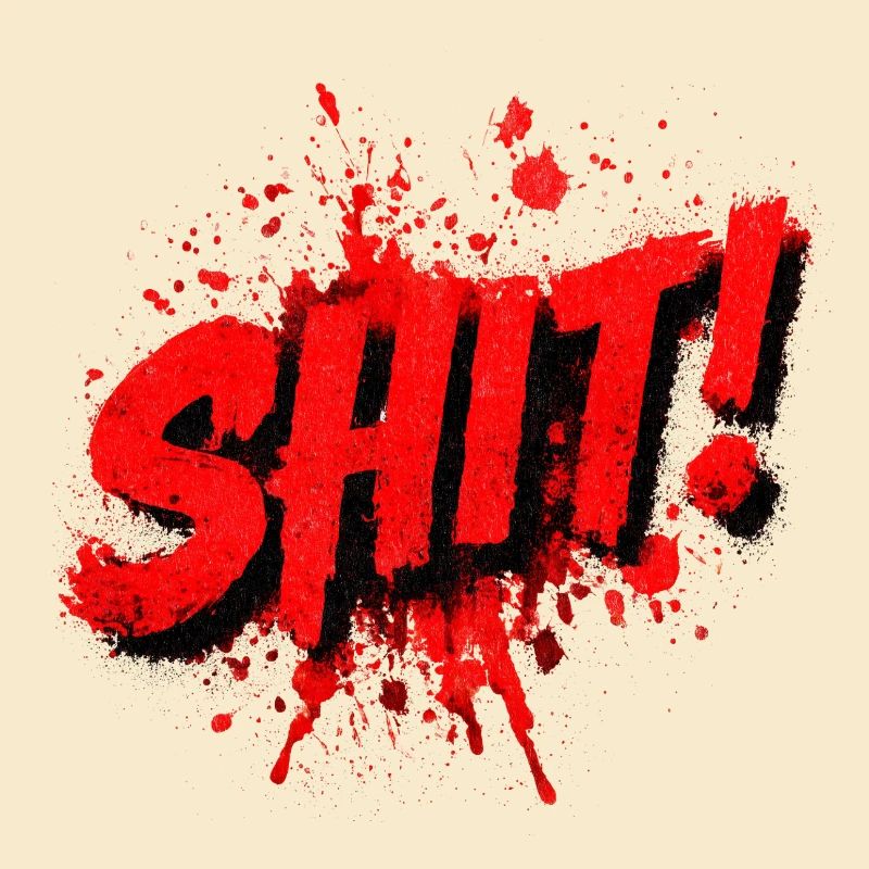 Shit Graffiti Splash