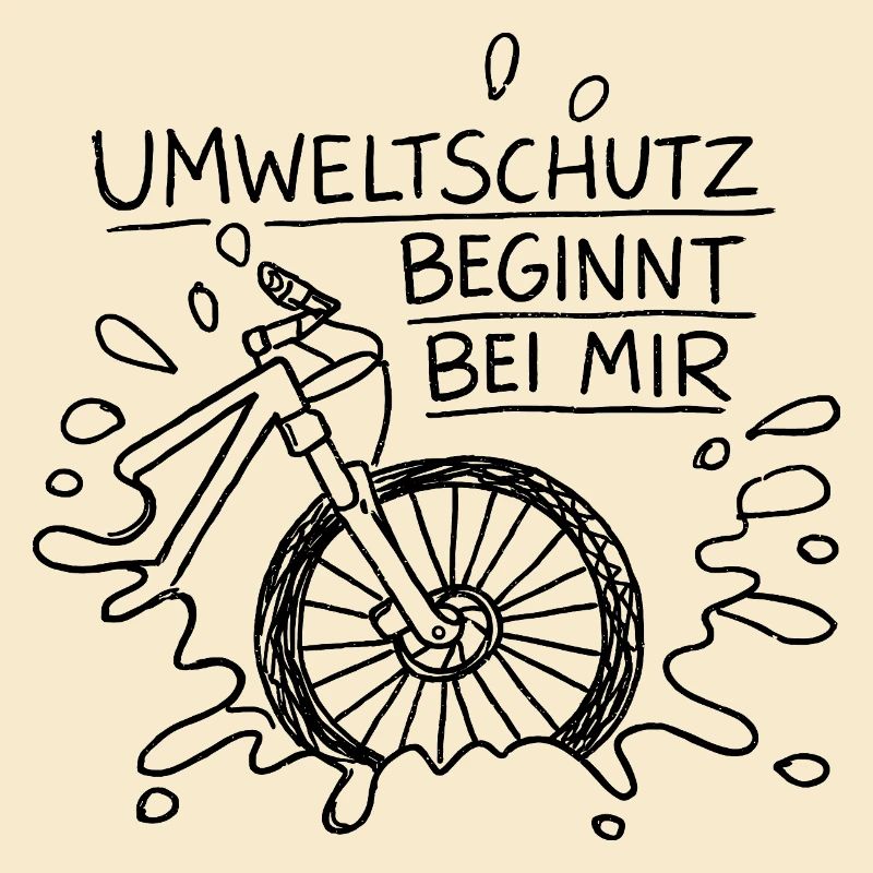 Environmental protection starts with me Bicycle