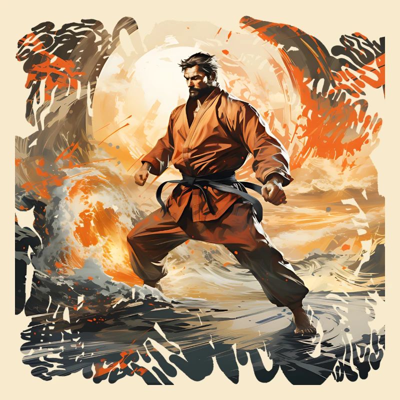 Guerrier du Karaté dans Firestorm