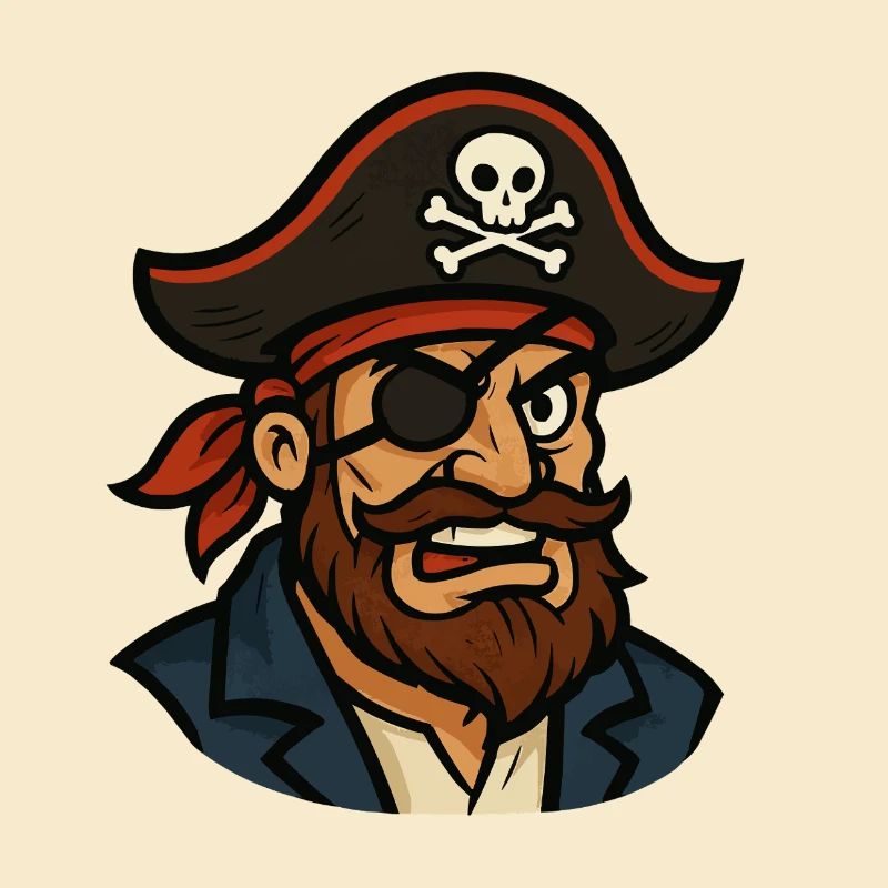 Pirate Captain Eye Patch