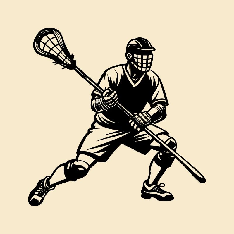Lacrosse player