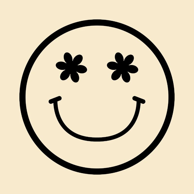 Visage souriant
