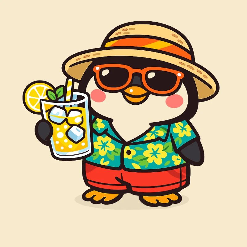 Aventure Penguin Beach Hawaï