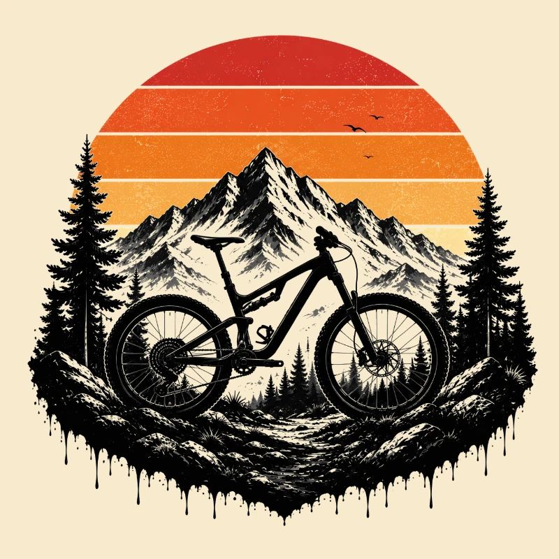 VTT VTT Alpes Rétro Trail VTT