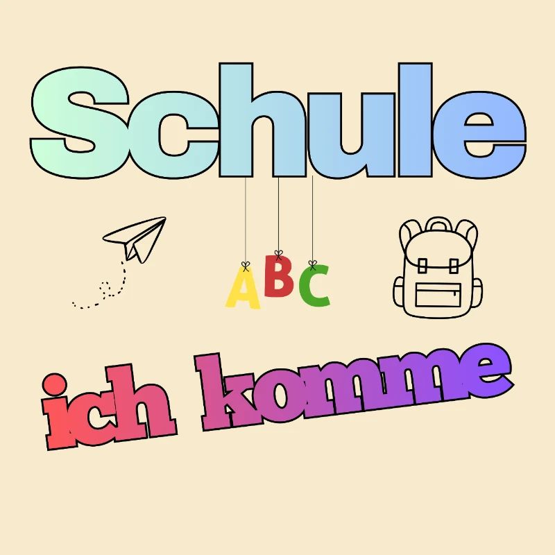 Schule ich komme - Erstklässler