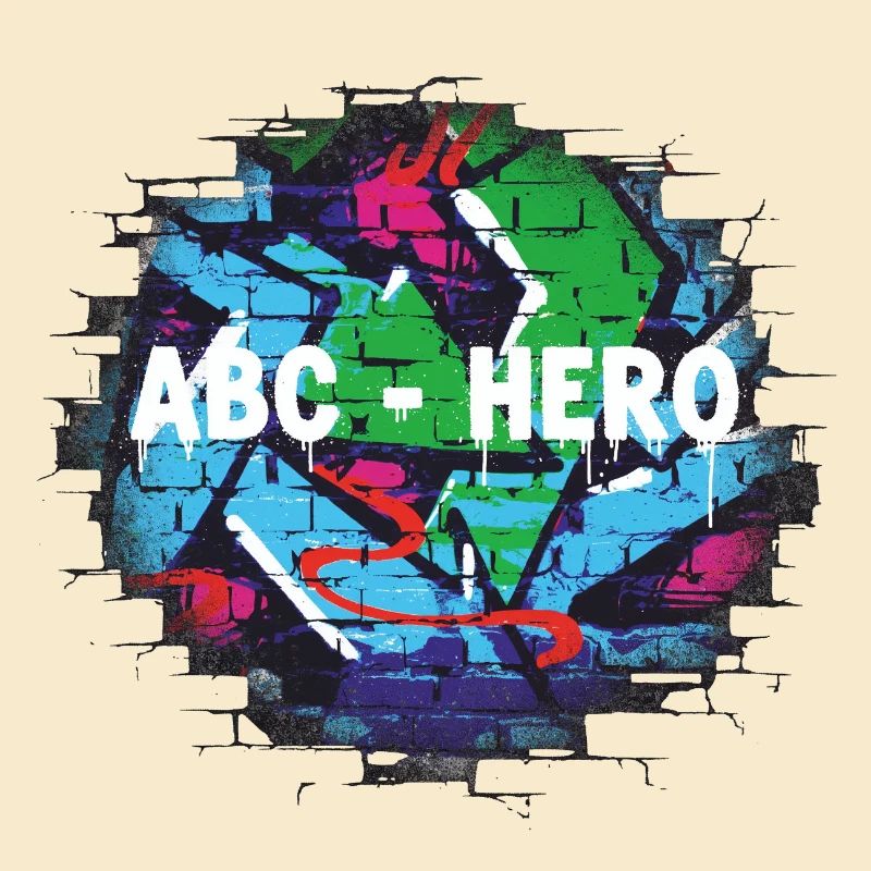 ABC HERO Graffiti Wall Design