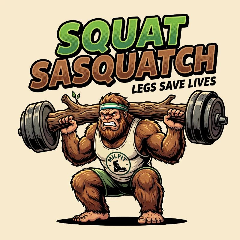 Puissance de squat Sasquatch