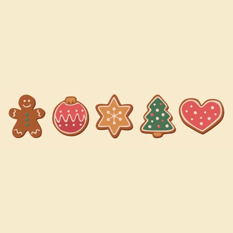 Plätzchen und Kekse zu Weihnachten