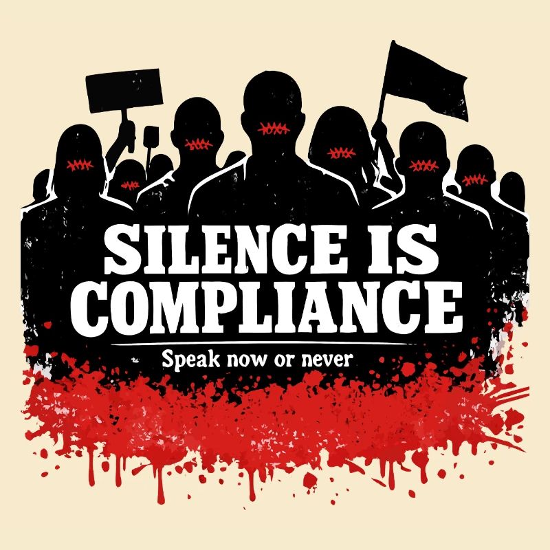 Silence is obedience – speak now