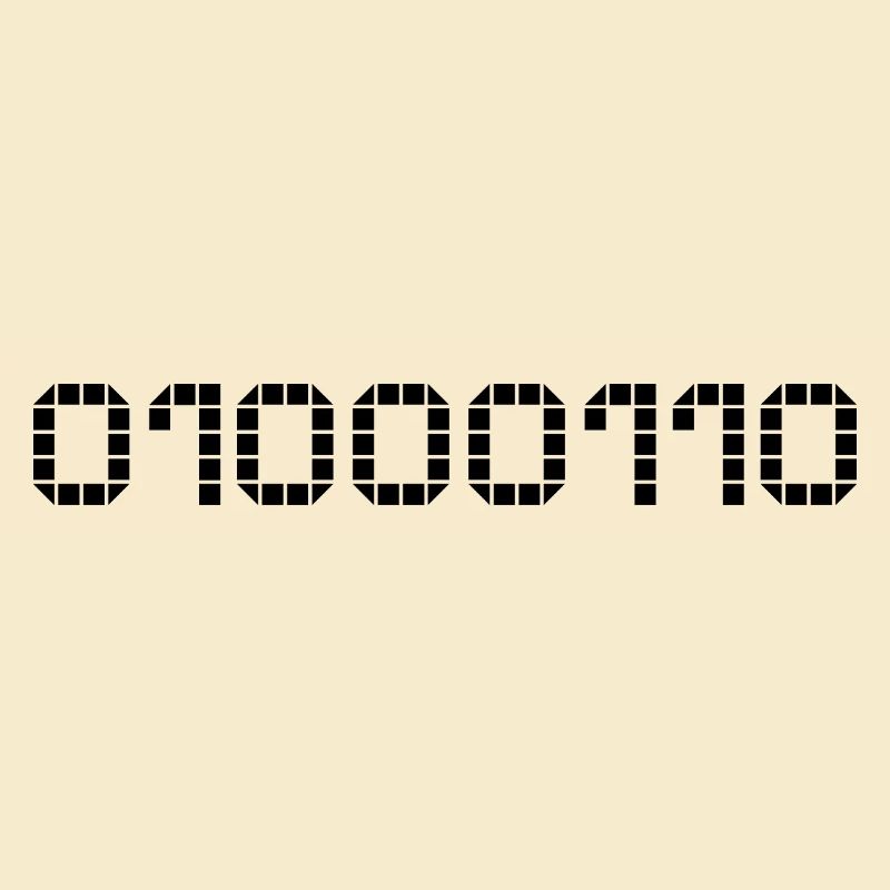 Binary notation - 70