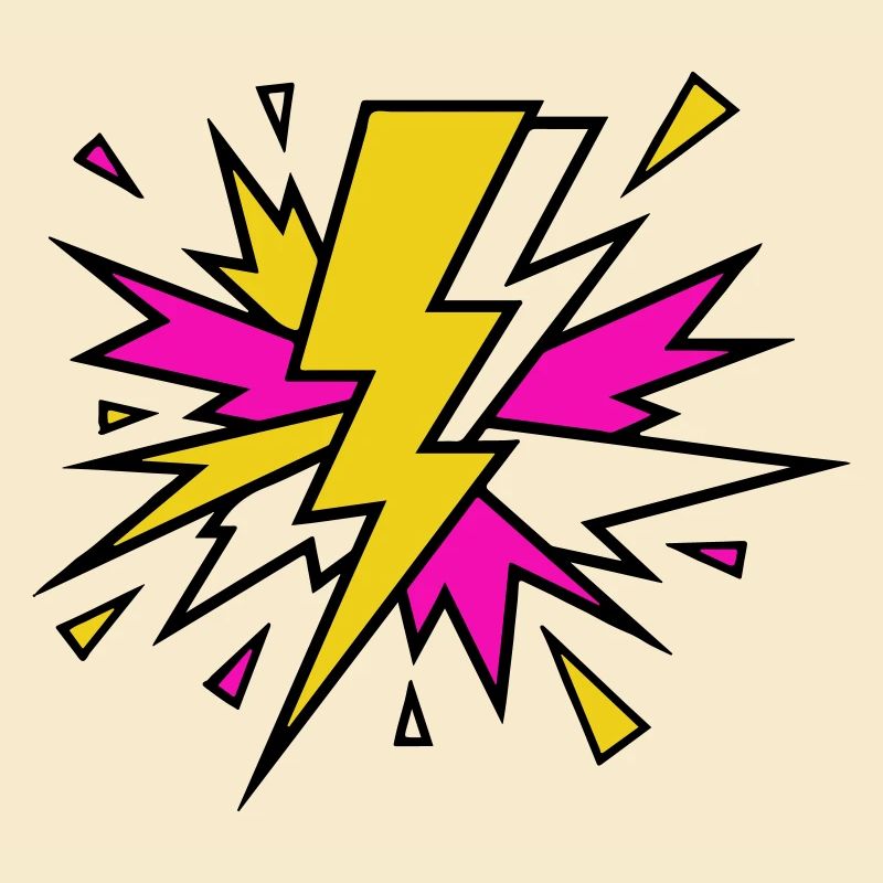 Yellow Beam Neon Explosion