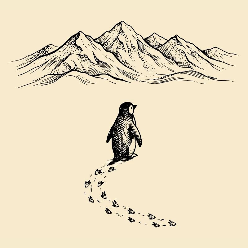 Pinguin Eisberg