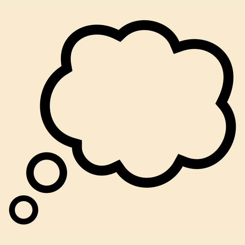 Thinking Bubble Comic Thought Bubble Bubble Thoughts